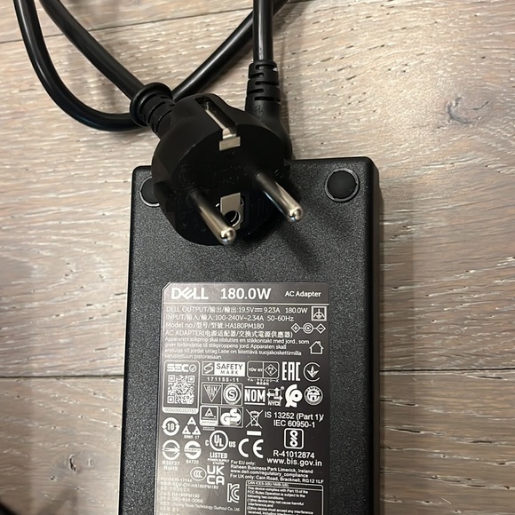 180W Power Adaptor Fit for Dell Alienware EUROPEAN PLUG - Picture 2 of 4